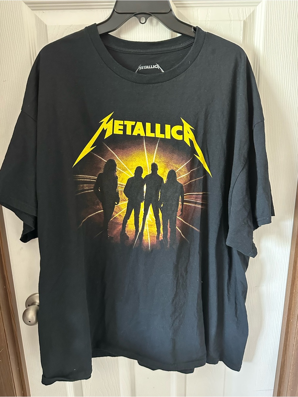 Black Metallica M72 world tour  T-Shirt 3X